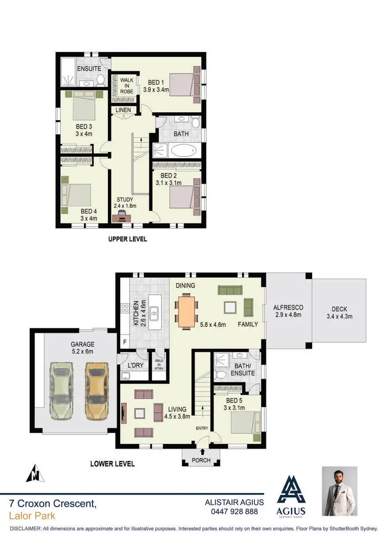 Floorplan of Homely house listing, 7 Croxon Crescent, Lalor Park NSW 2147