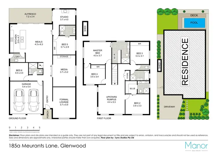 Floorplan of Homely house listing, 185A Meurants Lane, Glenwood NSW 2768