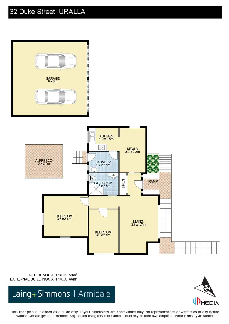 Floorplan of Homely house listing, 32 Duke Street, Uralla NSW 2358