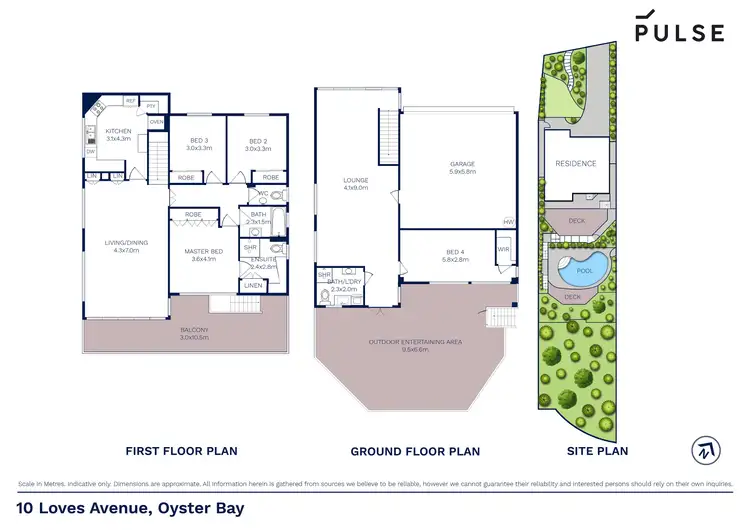 Floorplan of Homely house listing, 10 Loves Avenue, Oyster Bay NSW 2225