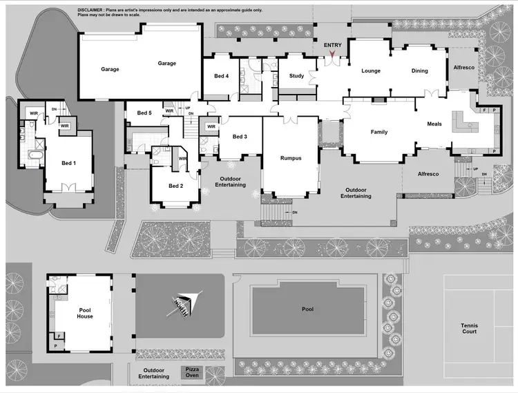 Floorplan of Homely house listing, 111 Goolabri Drive, Sutton NSW 2620