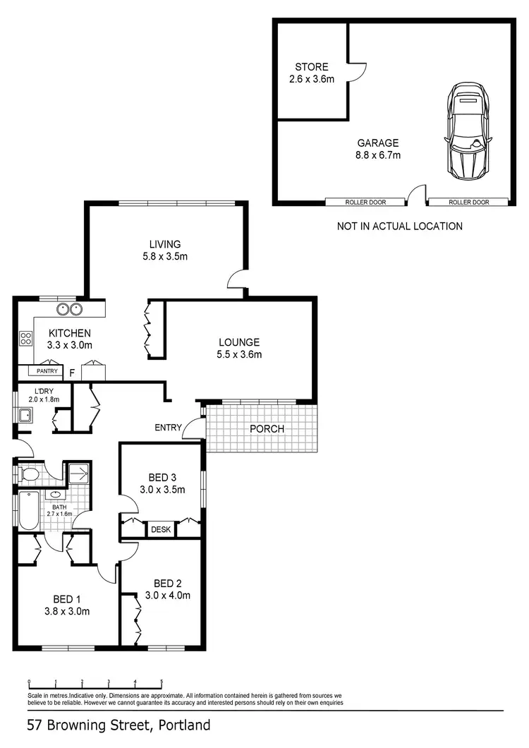 Floorplan of Homely house listing, 57 Browning Street, Portland VIC 3305