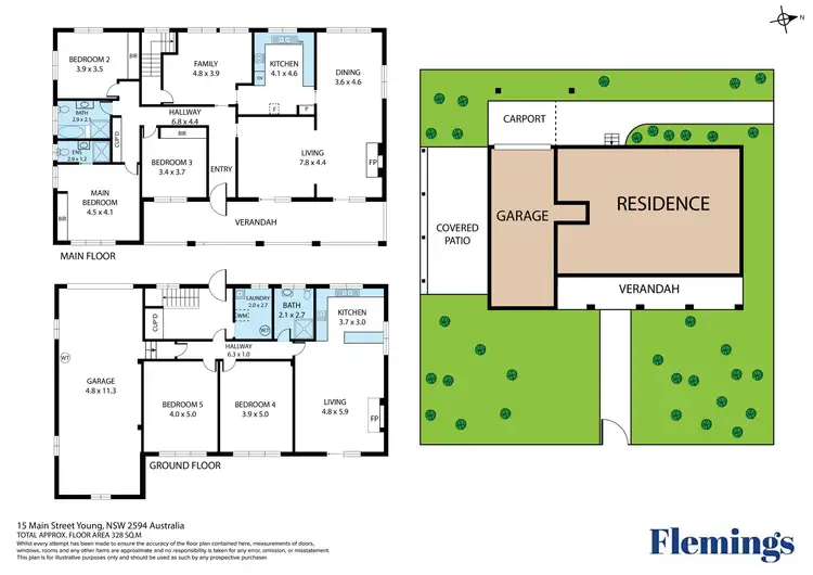 Floorplan of Homely house listing, 15 Main Street, Young NSW 2594