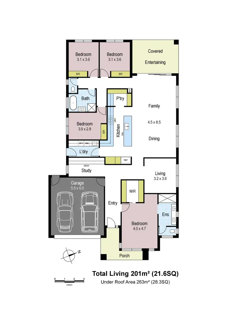 Floorplan of Homely house listing, 84 Willandra Circuit, Warragul VIC 3820