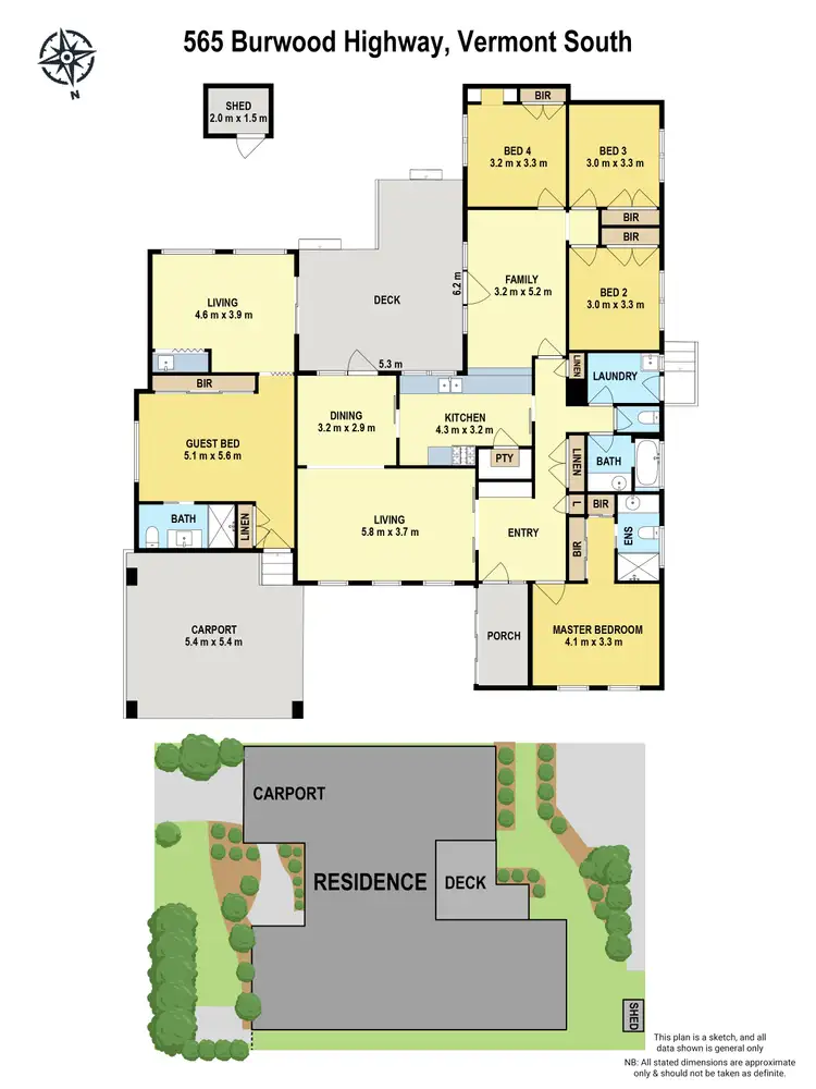 Floorplan of Homely house listing, 565 Burwood Highway, Vermont South VIC 3133