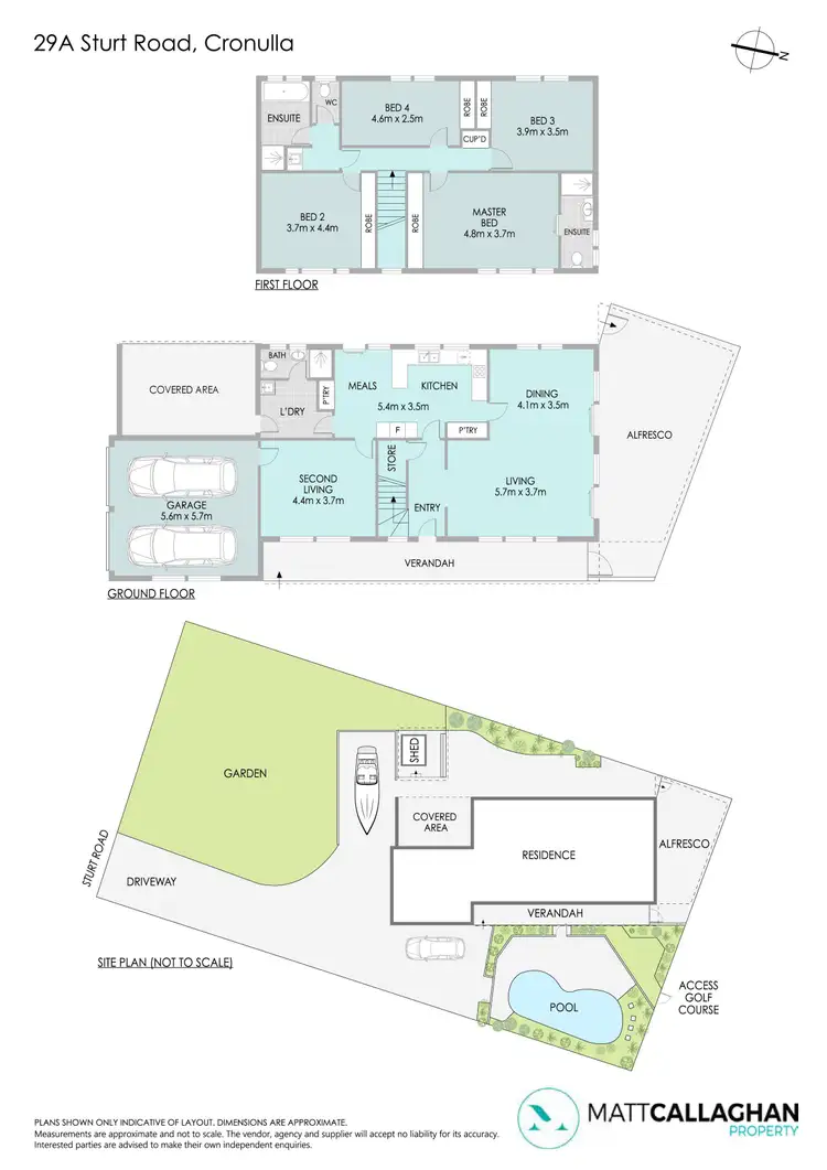 Floorplan of Homely house listing, 29a Sturt Road, Cronulla NSW 2230