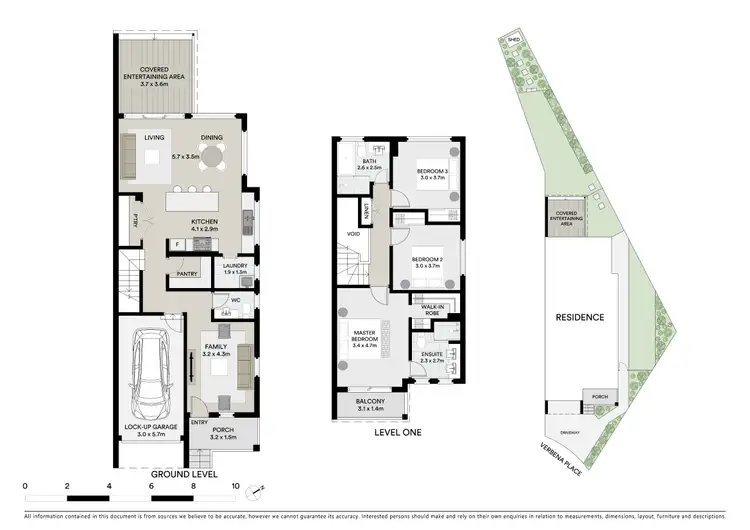 Floorplan of Homely semi-detached listing, 2B Verbena Place, Caringbah South NSW 2229