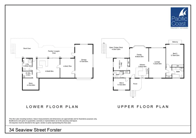 Floorplan of Homely house listing, 34 Seaview Street, Forster NSW 2428