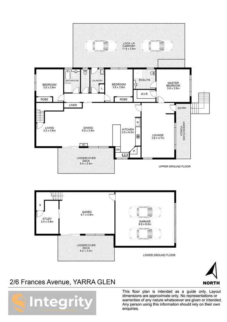 Floorplan of Homely house listing, 2/6 Frances Avenue, Yarra Glen VIC 3775