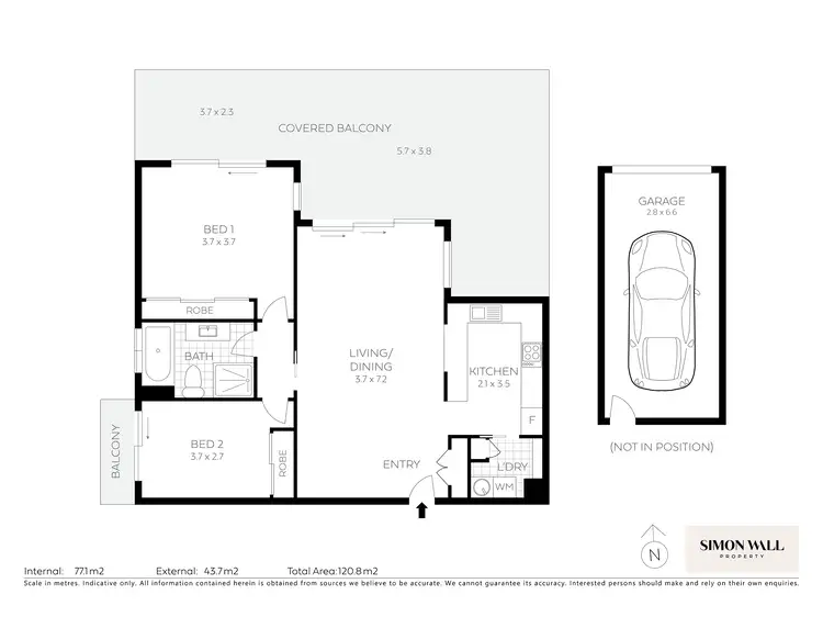 Floorplan of Homely apartment listing, 24/2a Ocean Street, Merewether NSW 2291