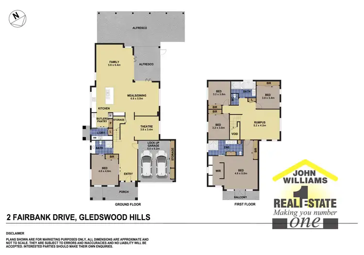 Floorplan of Homely house listing, 2 Fairbank Drive, Gledswood Hills NSW 2557