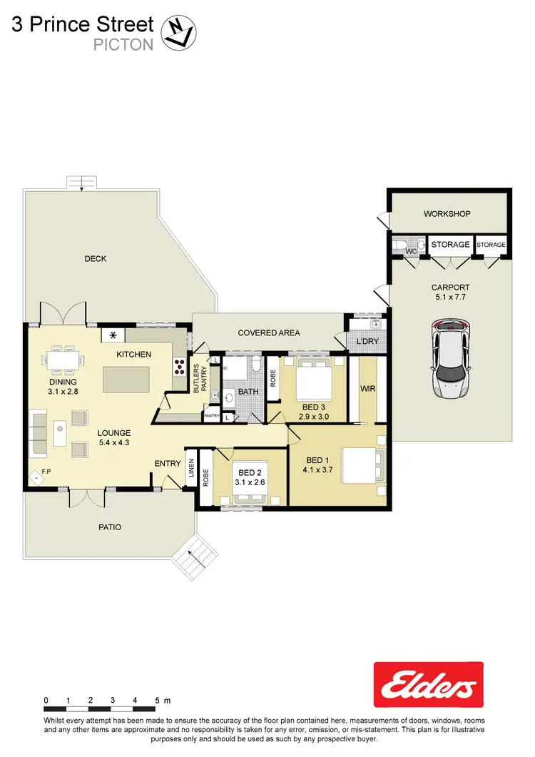 Floorplan of Homely house listing, 3 Prince Street, Picton NSW 2571