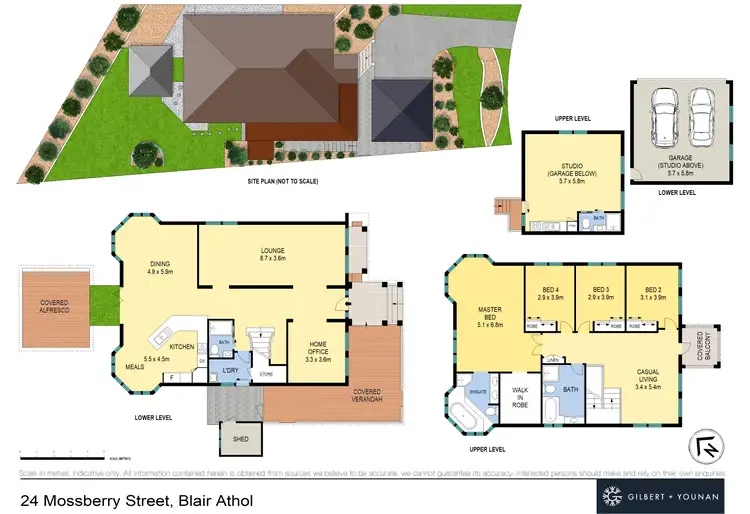 Floorplan of Homely house listing, 24 Mossberry Street, Blair Athol NSW 2560