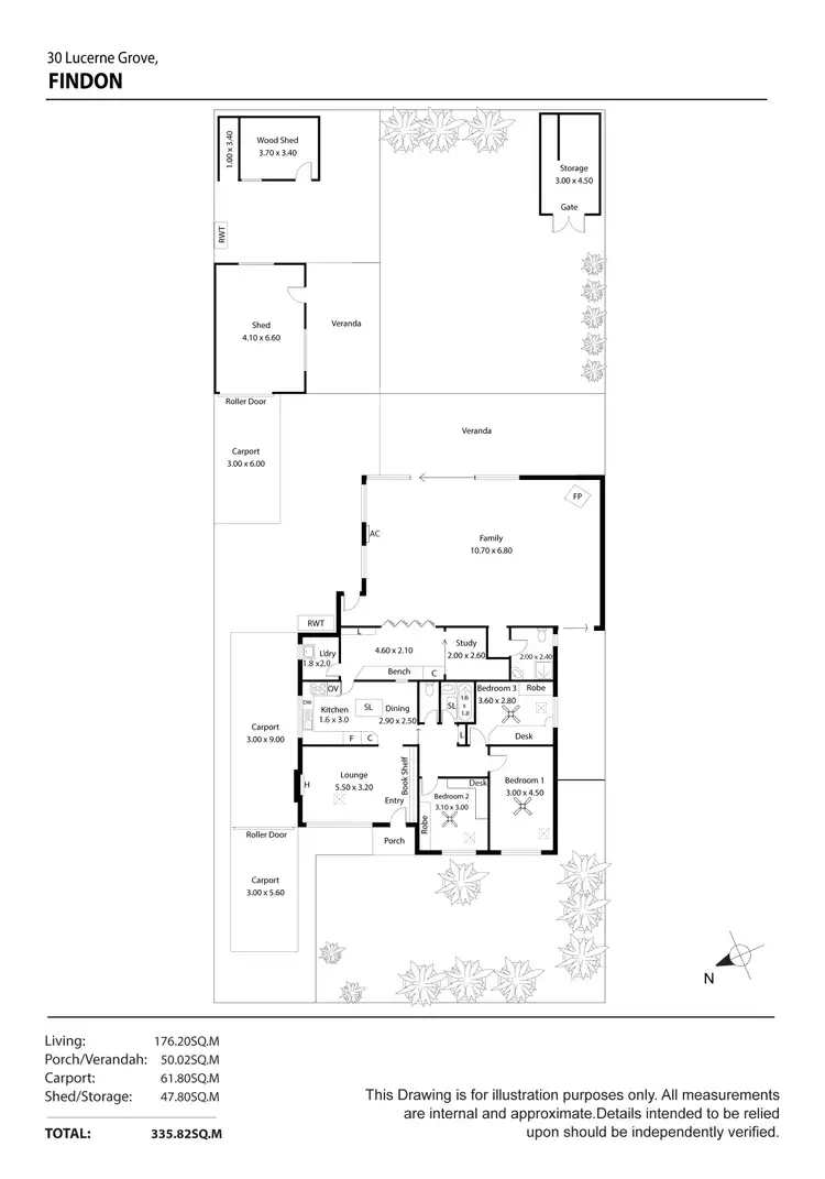 Floorplan of Homely house listing, 30 Lucerne Grove, Findon SA 5023