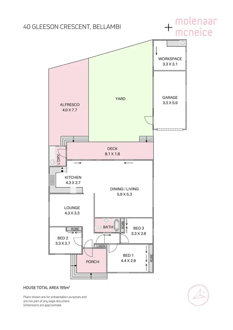 Floorplan of Homely house listing, 40 Gleeson Crescent, Bellambi NSW 2518