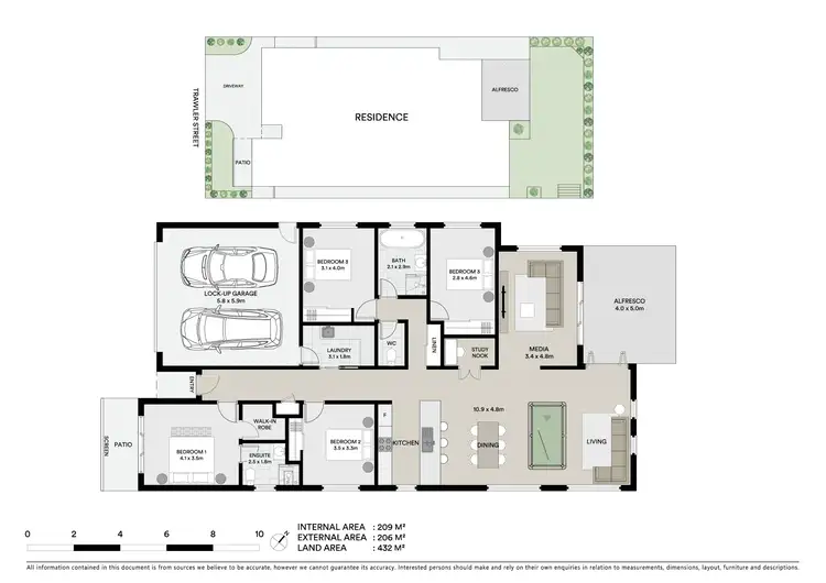 Floorplan of Homely house listing, 8 Trawler Street, Vincentia NSW 2540