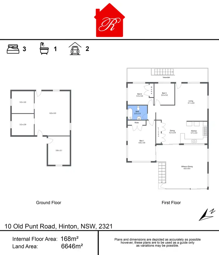 Floorplan of Homely house listing, 10 Old Punt Road, Hinton NSW 2321