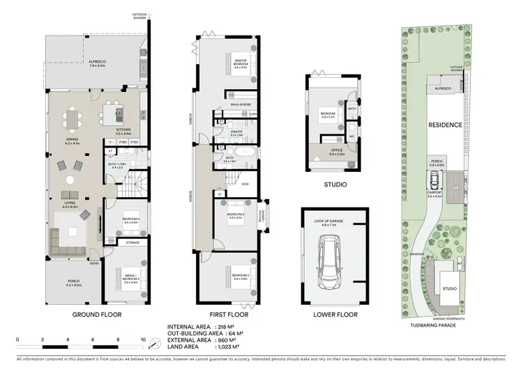 Floorplan of Homely house listing, 5 Tudibaring Parade, Macmasters Beach NSW 2251