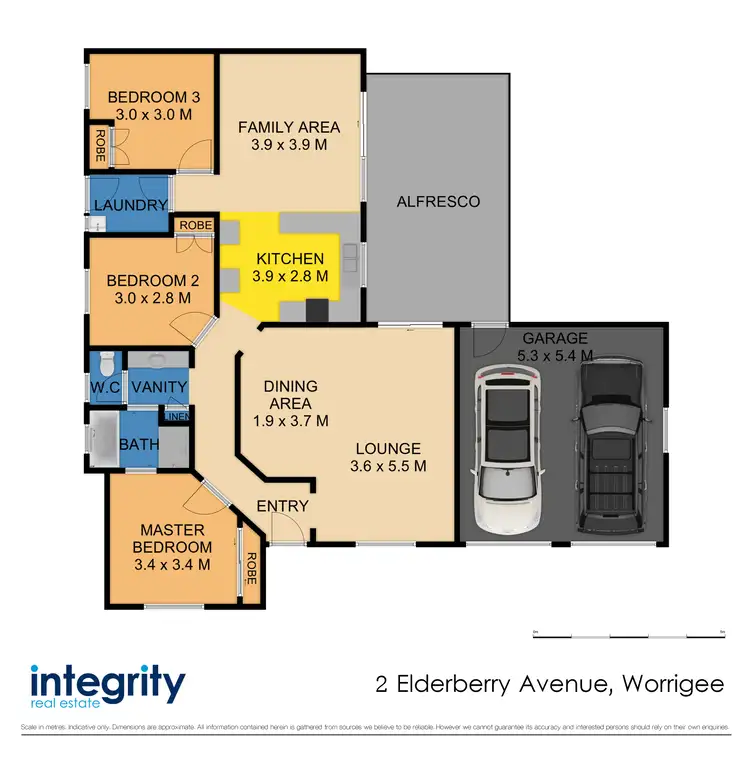 Floorplan of Homely house listing, 2 Elderberry Avenue, Worrigee NSW 2540