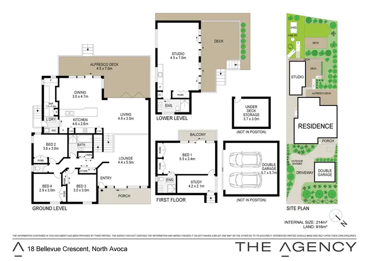 Floorplan of Homely house listing, 18 Bellevue Crescent, North Avoca NSW 2260