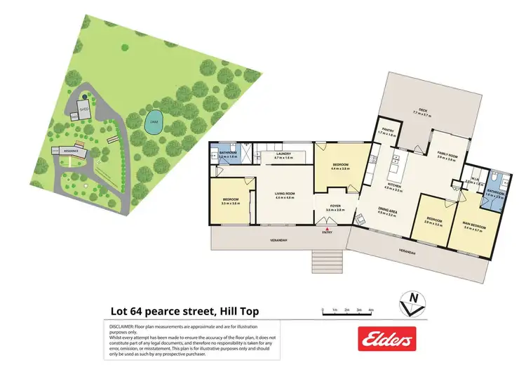 Floorplan of Homely rural property listing, Lot 64 Pearce Street, Hill Top NSW 2575