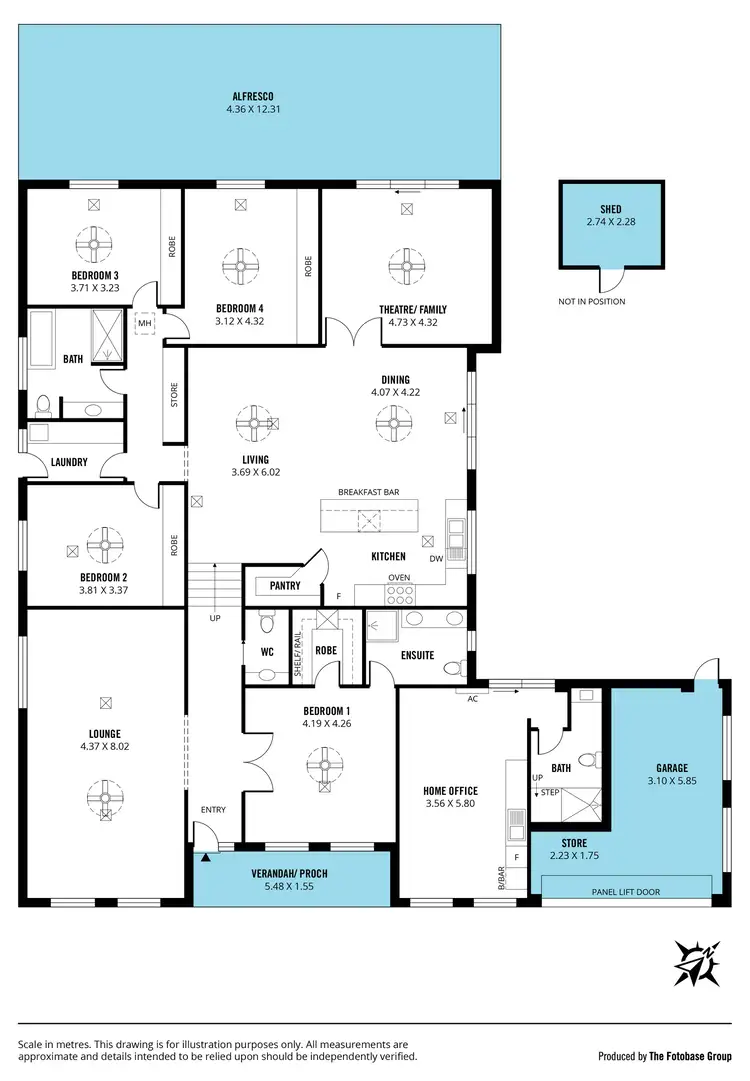 Floorplan of Homely house listing, 10 Tischendorf Street, Trott Park SA 5158