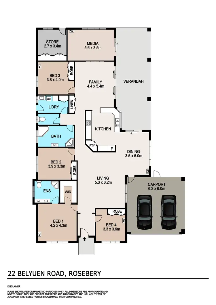 Floorplan of Homely house listing, 22 Belyuen Road, Rosebery NT 832
