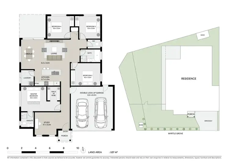 Floorplan of Homely house listing, 20B Myrtle Grove Road, Ballan VIC 3342