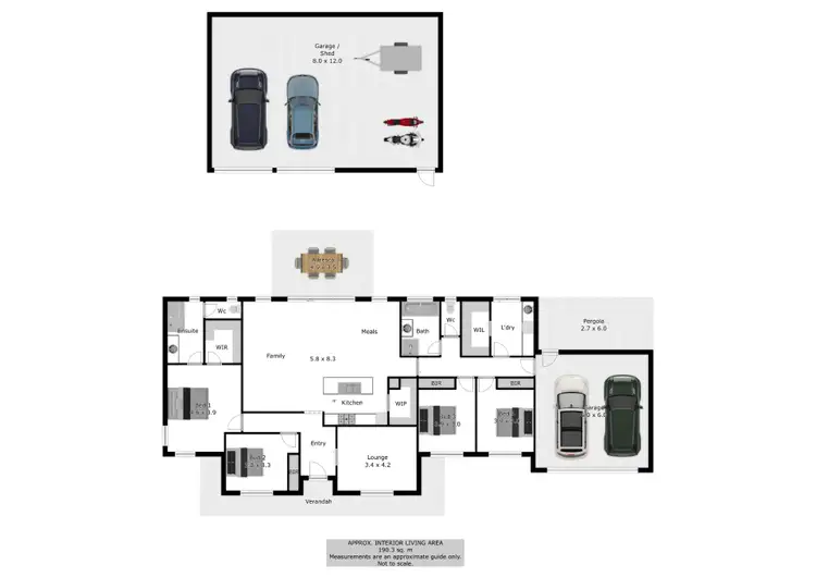 Floorplan of Homely house listing, 24 Clydesdale Road, Rutherglen VIC 3685