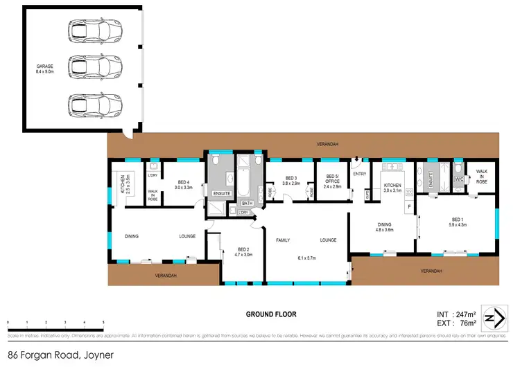 Floorplan of Homely house listing, 86 Forgan Road, Joyner QLD 4500