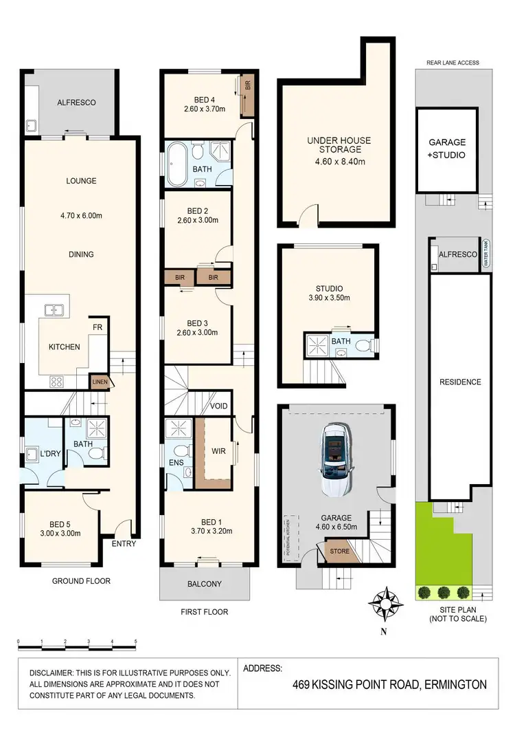 Floorplan of Homely house listing, 469 Kissing Point Road, Ermington NSW 2115