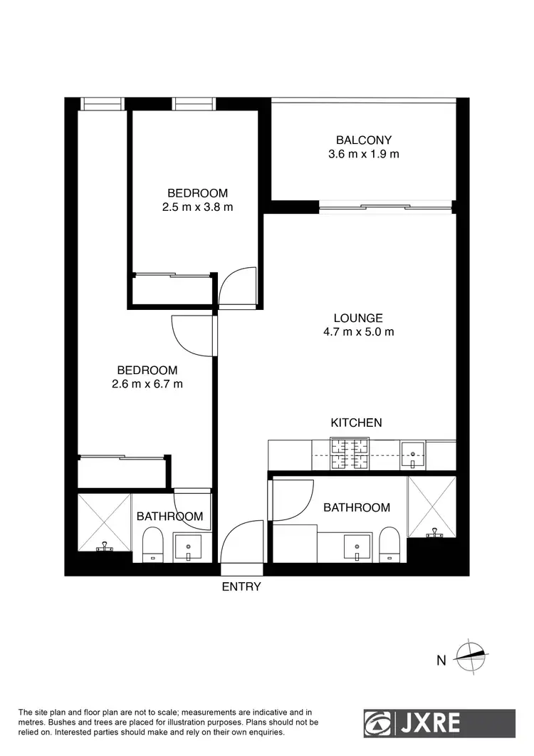 Floorplan of Homely apartment listing, 103/6 Clarkson Court, Clayton VIC 3168