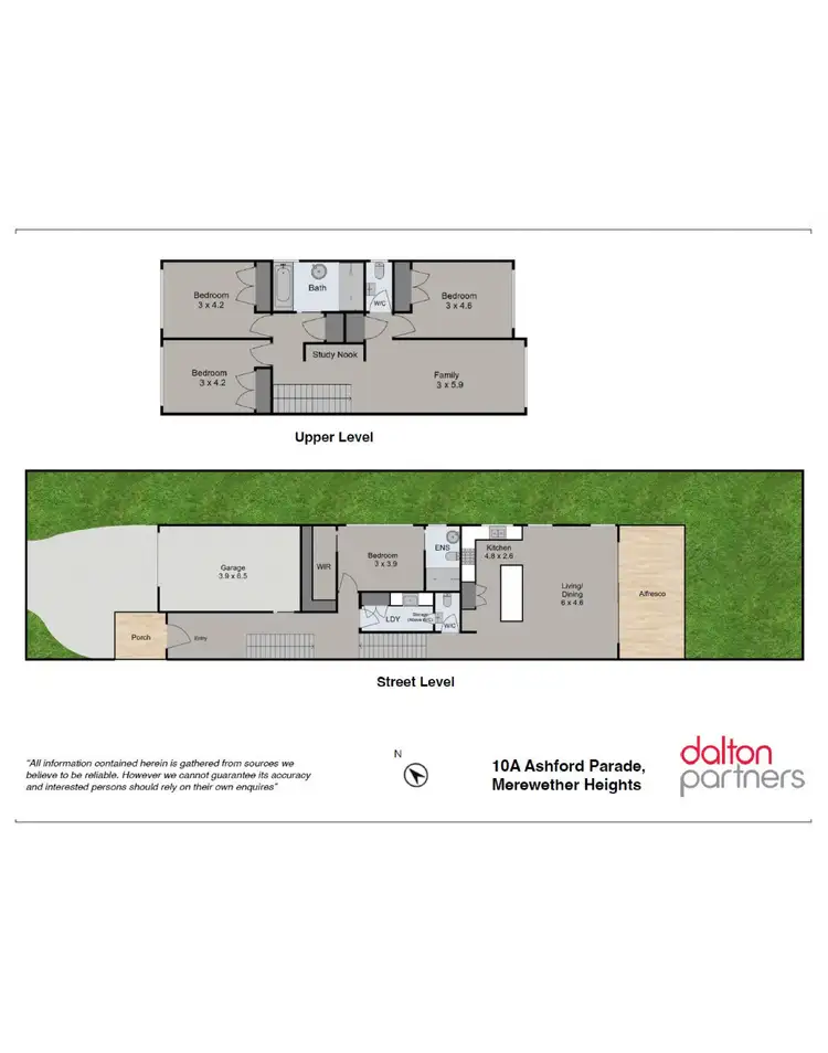 Floorplan of Homely house listing, 10A Ashford Parade, Merewether Heights NSW 2291