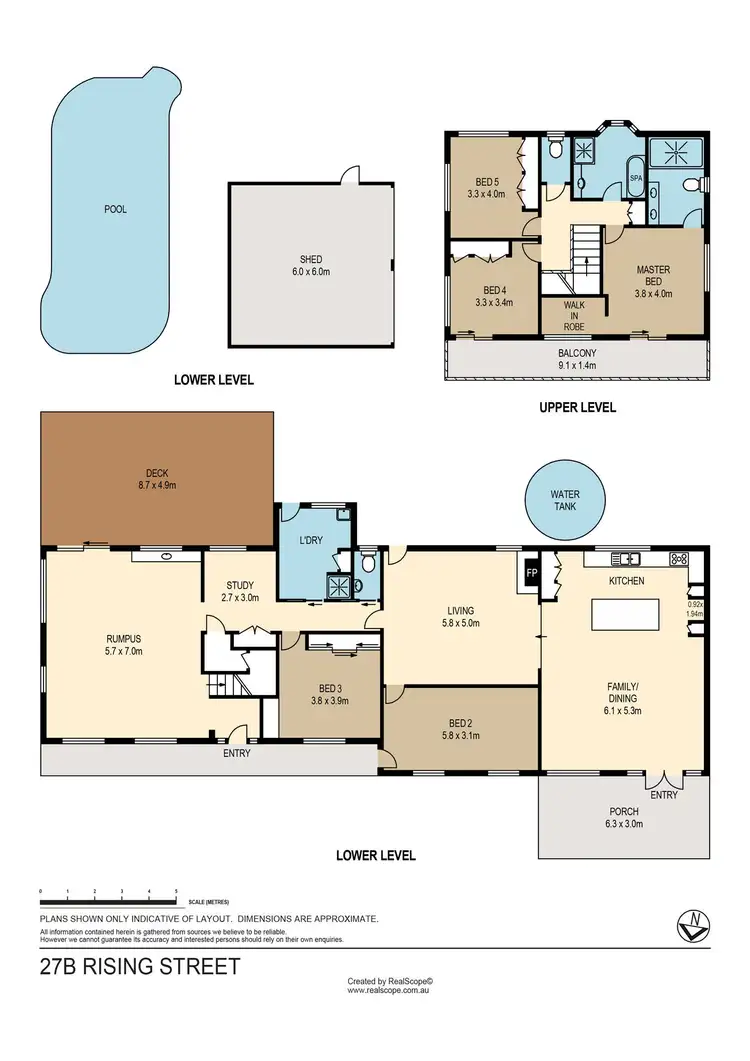 Floorplan of Homely house listing, 27B Rising Street, Shailer Park QLD 4128