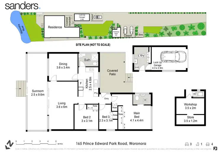 Floorplan of Homely house listing, 165 Prince Edward Park Road, Woronora NSW 2232