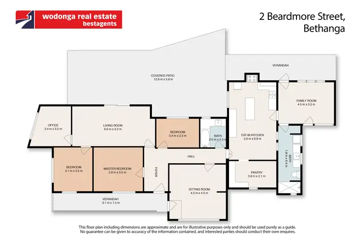 Floorplan of Homely house listing, 2 Beardmore Street, Bethanga VIC 3691