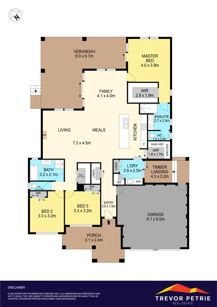 Floorplan of Homely house listing, 29 St. Mirren Drive, Nerrina VIC 3350