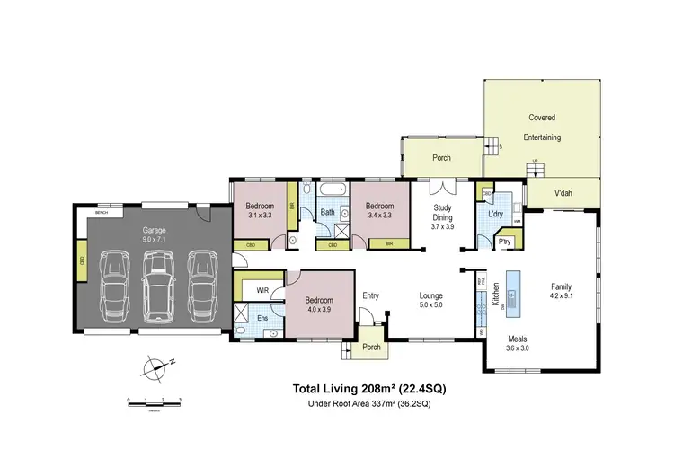 Floorplan of Homely house listing, 20 Jackson Drive, Drouin VIC 3818