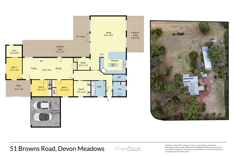 Floorplan of Homely house listing, 51 Browns Road, Devon Meadows VIC 3977
