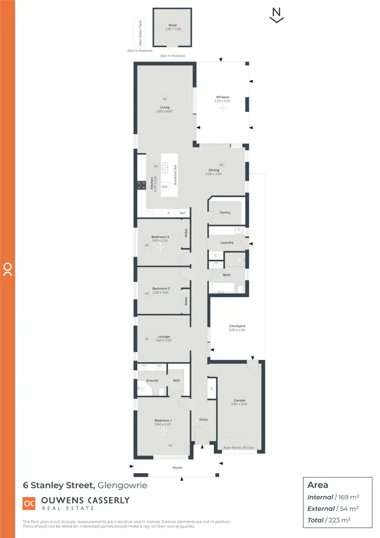 Floorplan of Homely house listing, 6 Stanley Street, Glengowrie SA 5044