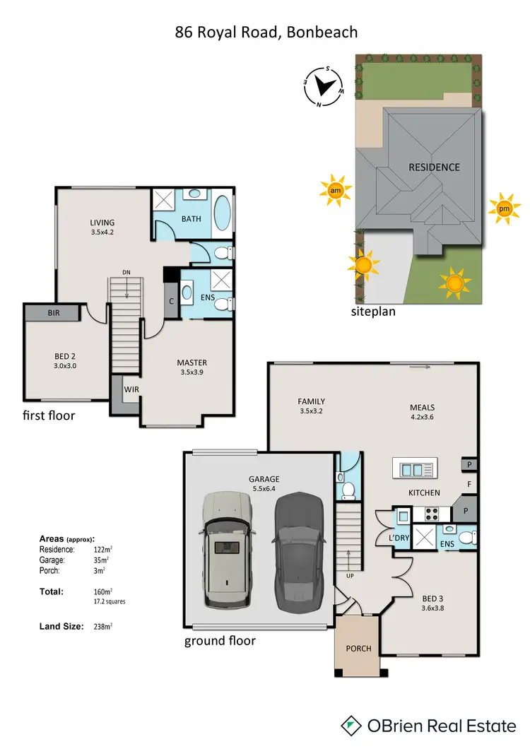Floorplan of Homely house listing, 86 Royal Road, Bonbeach VIC 3196