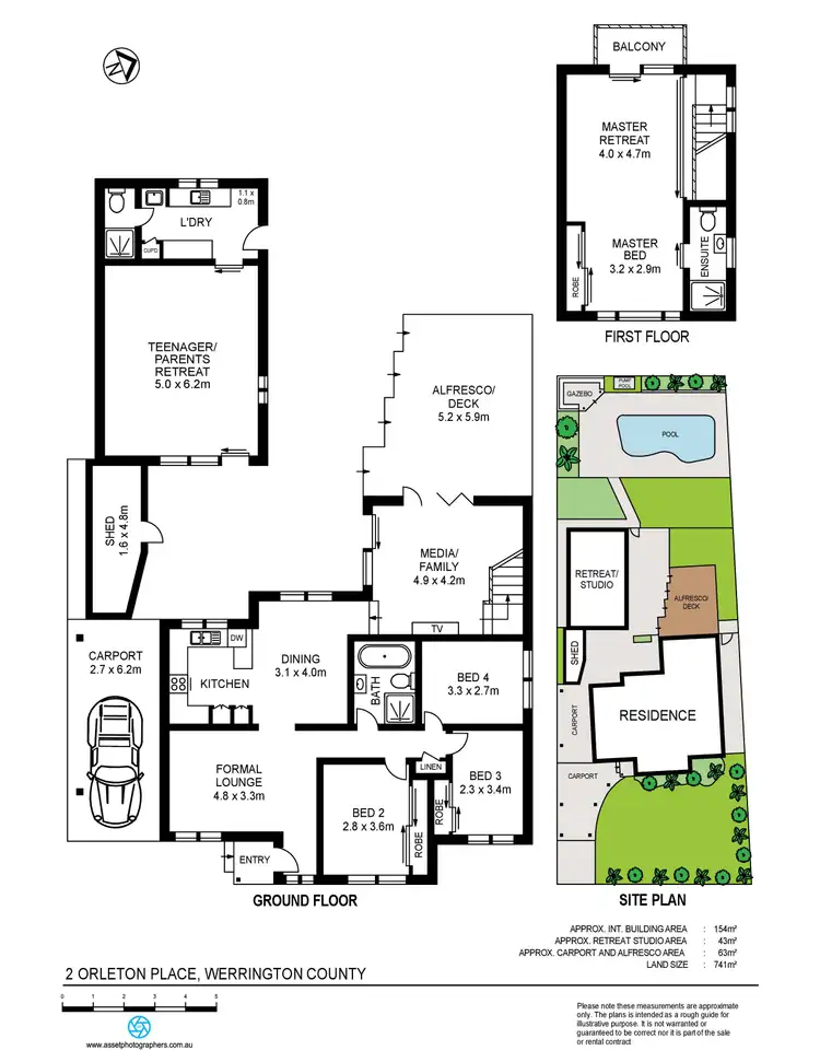 Floorplan of Homely house listing, 2 Orleton Place, Werrington County NSW 2747