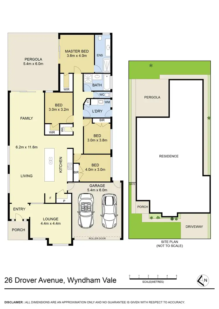 Floorplan of Homely house listing, 26 Drover Avenue, Manor Lakes VIC 3024