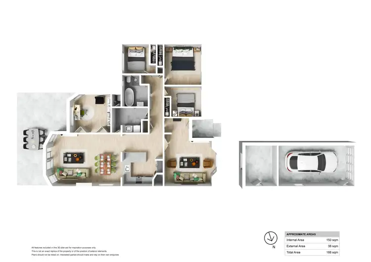 Floorplan of Homely house listing, 21 Lewis Street, Wallsend NSW 2287