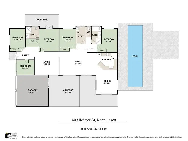 Floorplan of Homely house listing, 60 Silvester Street, North Lakes QLD 4509