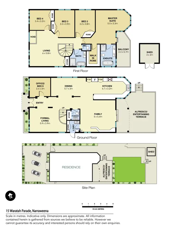 Floorplan of Homely house listing, 15 Waratah Parade, Narraweena NSW 2099