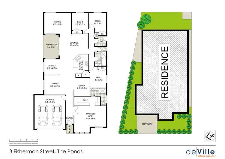 Floorplan of Homely house listing, 3 Fisherman Street, The Ponds NSW 2769