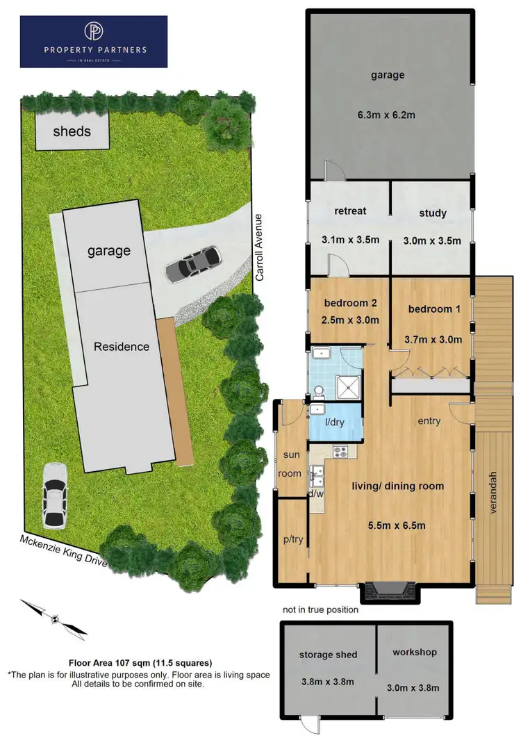 Floorplan of Homely house listing, 39 Mckenzie King Drive, Millgrove VIC 3799