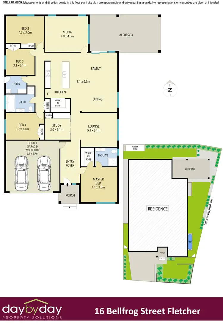 Floorplan of Homely house listing, 16 Bellfrog Street, Fletcher NSW 2287
