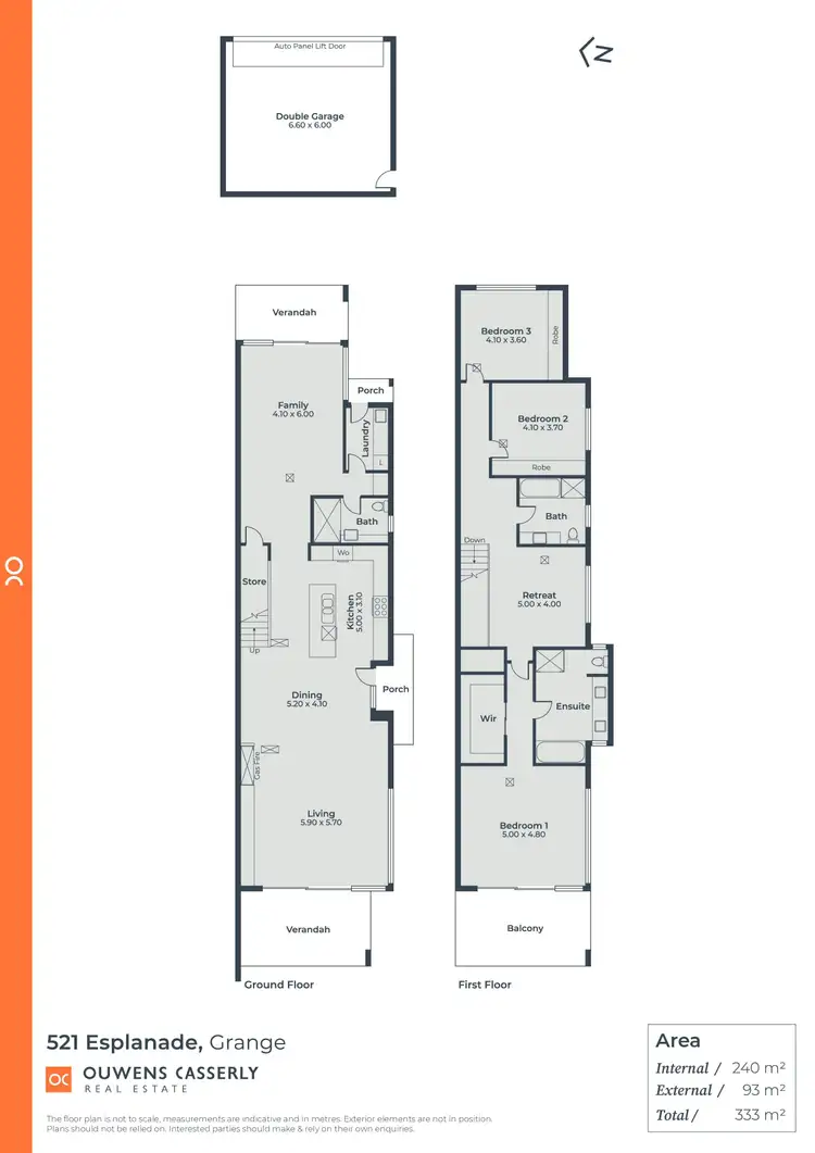 Floorplan of Homely house listing, 521 Esplanade, Grange SA 5022